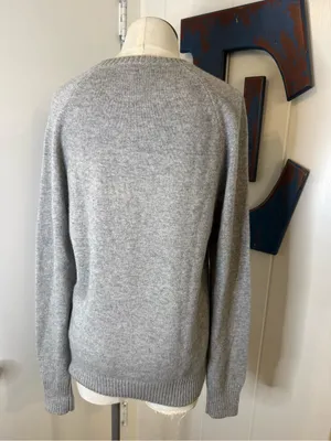 J. Crew Men's Gray Crewneck Sweater thumbnail 2