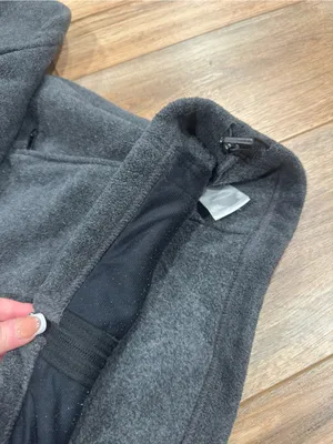 COLUMBIA Casual Outdoorsy Gray Fleece Zip-up Jacket | Size Medium thumbnail 3