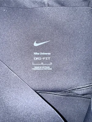 Nike Black Bike Shorts with Swoosh thumbnail 5