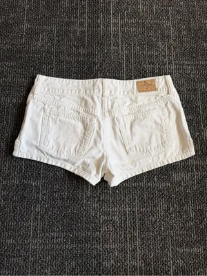 Abercrombie & Fitch Shorts Womens Sz 6 White Denim thumbnail 4