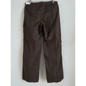 Pacsun Women’s Brown 90's Baggy Cargo Pant Low Rise Puddle‎ Size Medium NEW thumbnail 5