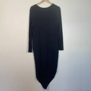 Universal Standard Iconic Geneva Sheath Midi Dress‎ Minimalist Black Size 3XS thumbnail 4