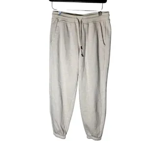 Marine Layer Anytime Crew Neck Ringer Sweatshirt and Classic Jogger set Oatmeal thumbnail 5