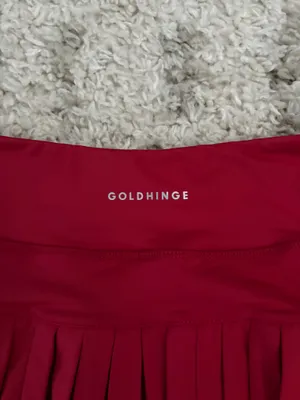 Gold Hinge Red Skirt thumbnail 3