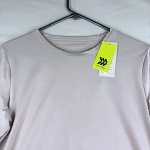 All in Motion Womens Long Sleeve Active Top Taupe Keyhole Back Size M‎ NEW thumbnail 3