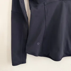 Lululemon Mesh Is More Jacket Black SIZE 6 Fitted Stretch Soft‎ Sporty Running thumbnail 10