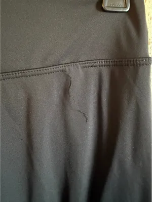 Women's black athletic skirt with hidden shorts, skort, size small thumbnail 8