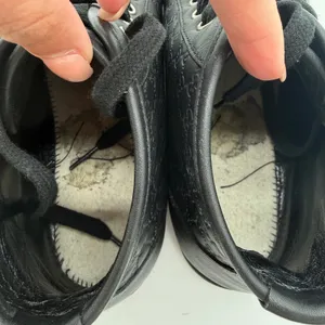 Gucci GG Guccissima Women's Leather High Top Sneakers Black Casual 38.5 8.5 thumbnail 6