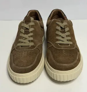Four Brothers The Nice Oxford Brown Leather Lace-Up Casual Sneakers Men's 8 New thumbnail 1