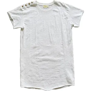 Anthropologie x Nation LTD Women's Dress Rowan T-Shirt Mini Cotton M‎ White Gold thumbnail 10