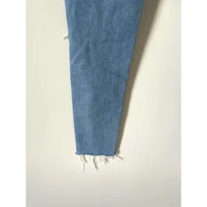 Levi's Wedgie Skinny Distressed Raw Hem Denim Jeans Blue Size 25 thumbnail 4