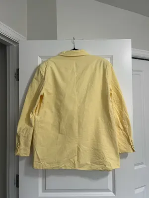 New Showpo Virginia Jacket Oversized Double Breasted Blazer Yellow MSRP $129 thumbnail 11