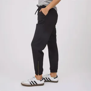 Albion Fit Jetset Jogger Pants Medium Petite Black‎ Comfort Athleisure Casual thumbnail 2