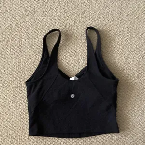 Lululemon Align Tank Black Size 4 Nulu Original Version 2020 Thin Strap Like New thumbnail 3