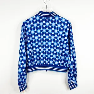 NWT Free People Movement Top Speed Water-Resistant Jacket Women's M Blue‎ Tennis thumbnail 3