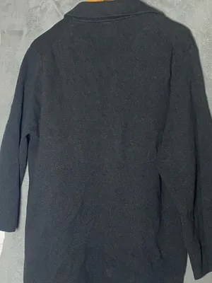 Quince Large 100% Organic Cotton Knit Blazer Grey Capsule Classic XL Minimalist thumbnail 10