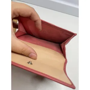 Y2K Vintage Coach Pink Signature Suede Leather Wallet Authentic thumbnail 7