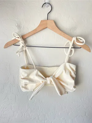 Montce ribbed bikini set cream medium READ description thumbnail 5
