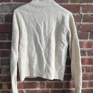 A Part of the Art Cream Button Front Wool Alpaca Blend Cardigan Neutral Layer S thumbnail 4