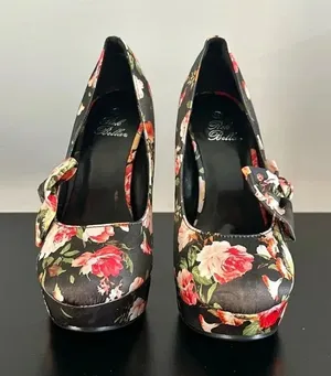 RCK Bella Floral Platform Heels Sz‎ 6.5 thumbnail 1
