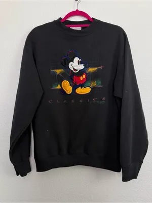 Vintage 90s Disney Mickey Mouse Classics Crewneck Sweatshirt by Genus Large thumbnail 1