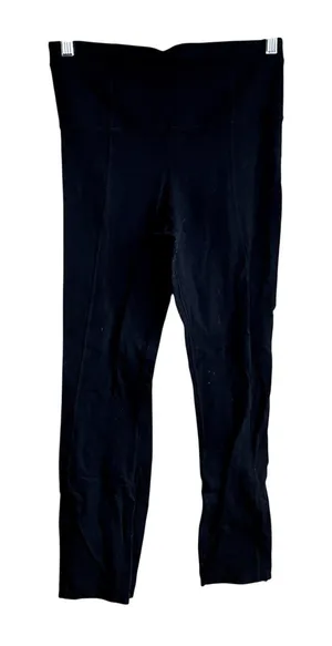 Lululemon black high waisted leggings workout women's 6 causal comfort pants‎ thumbnail 1
