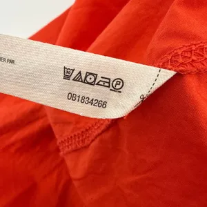 Daily Practice Anthropologie Red Tiered Polo Mini Dress Small EUC Mixed‎ Media thumbnail 10