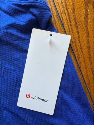 Lululemon Swiftly Tech Scoopneck Tank 2.0 Race Clubhouse Blue Size 12 NWT thumbnail 4