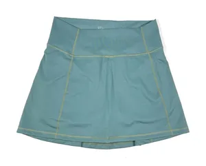 J. Crew‎ Active Teal Blue Athletic Skort with Built-in Shorts Pockets Medium thumbnail 1