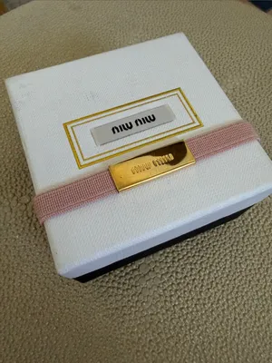 Miu Miu Pearl and Crystal Ring With Box thumbnail 3