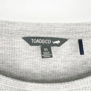 Toad&Co. Long Sleeve Waffle Dress Women's Size XS Gray Outdoor‎ Lifestyle thumbnail 4