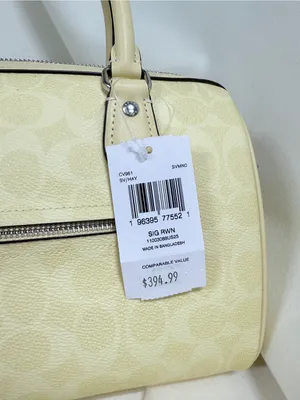coach Rowan Satchel Bag In Signature Canvas cv961 thumbnail 8