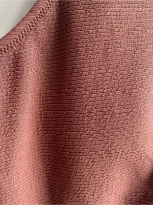 Cupshe cutout one shoulder textured one piece swimsuit mauve-brown Large thumbnail 6