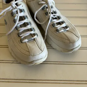 Skechers Flex‎ Elite Sneakers Size 9 Womens White Leather Walking Shoes 11798EW thumbnail 3