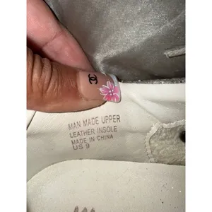 Mi.iM Silver Glitter Star Sneaker Leopard Low Top Womens 9 Y2K Glam Sparkle thumbnail 8