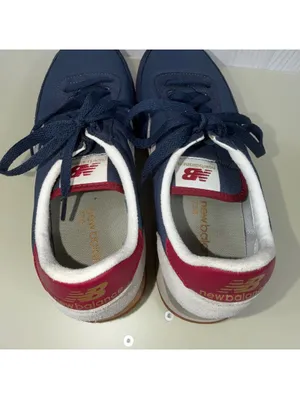 New Balance 720 Retro Sneakers Navy Red Size 10 thumbnail 5
