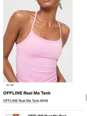 Aerie Lemon Yellow Slim Spaghetti Strap Camisole thumbnail 4