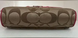 Coach | ladies Signature Jacquard clutch wallet thumbnail 3
