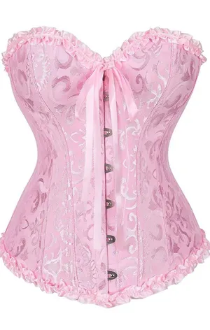 Pink Corset Halloween Size M thumbnail 2