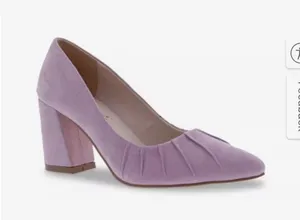 DSW Lavender Pointed Toe Heels thumbnail 1