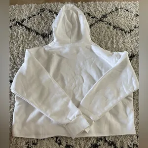 Nike Women's LA clippers  hoodie White thumbnail 6