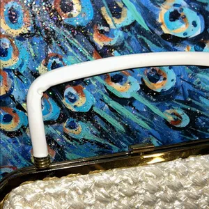 Vintage Elegant Cream Clutch Bag thumbnail 11
