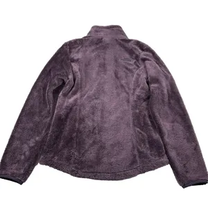 North Face Women's Osito Coat Jacket High Pile Teddy‎ Fleece Size Small Plum thumbnail 2
