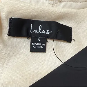 Lulus Might Be Magic Ivory Clip Dot Lace Long Sleeve Ruffle Mini Dress Small NWT thumbnail 9