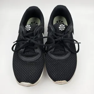 Nike Womens Tanjun DJ6257-004 Black Running‎ Shoes Sneakers Size 7 thumbnail 4