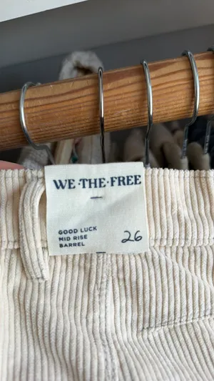 Free People Pants Corduroy thumbnail 3