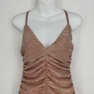 NBD Amora Midi Dress‎ Medium Pink Ruched Bodycon Cocktail Party Glam Night Out thumbnail 5