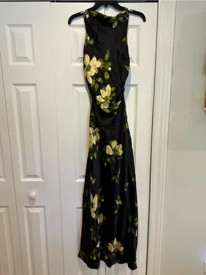 Reformation Anaiis Silk Dress thumbnail 3