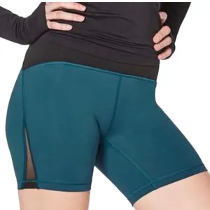 Lululemon Train Times Short 6" Inseam Nile Blue / Black Size 8 thumbnail 4
