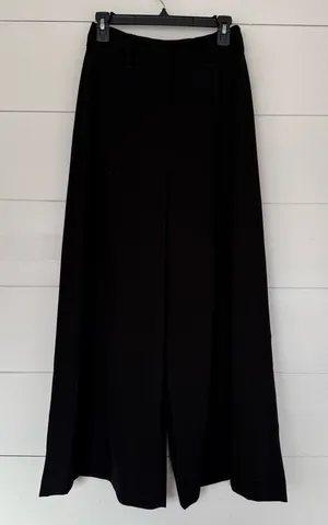Boden Women’s 6L Black Fluid Wide Leg Culottes Pants New thumbnail 1